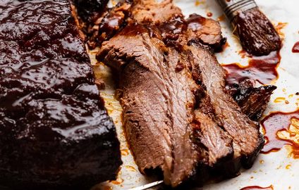 BBQ Beef Brisket - slow cooker, easy recipe