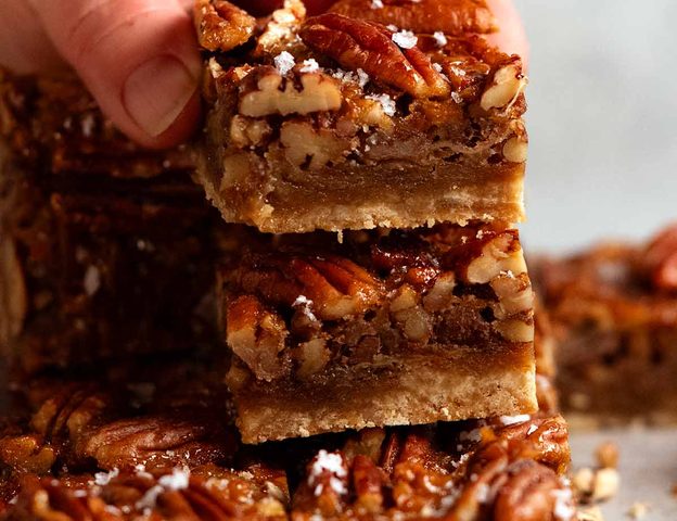 Maple Pecan Pie Bars